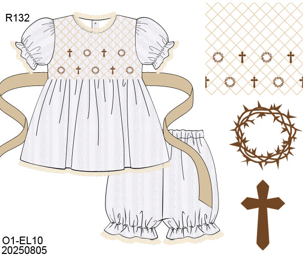 PO29 - Jesus Paid it All Girl Bubble Shorts (ETA February to GBS, then to YOU)