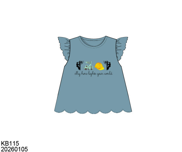 RTS Hero Linemen Girl Shirt