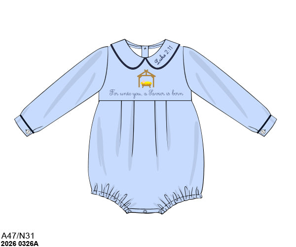 WS PO38 - Luke 2:11 boy bubble (ETA Late October to GBS, then to YOU)