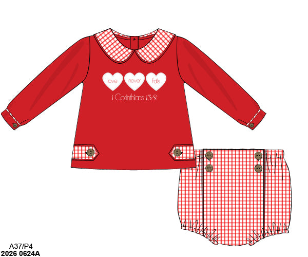 PO40 - Love Never Fails Boy Diaper Set (ETA December to GBS, then to YOU)