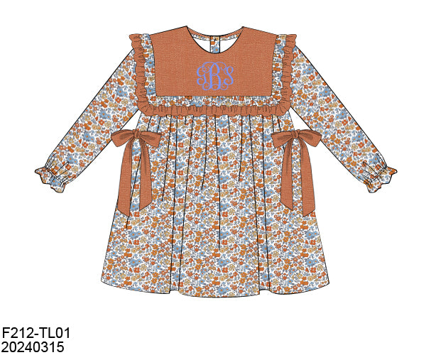 RTS Harvest Family Girl Dress