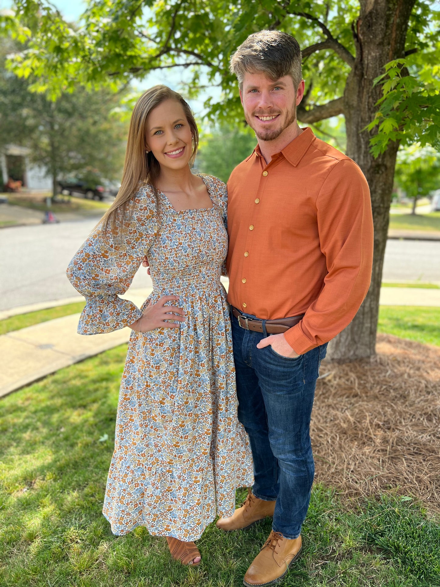 RTS Harvest Family Dad Button Down