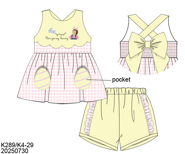 PO29 - Can You Say Bunny Girl Short Set (ETA February to GBS, then to YOU)