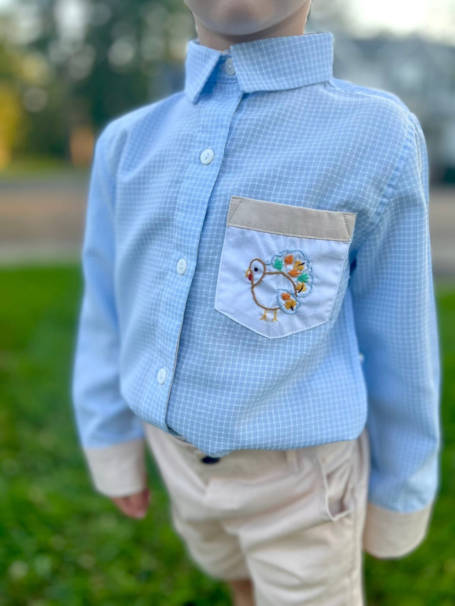 RTS Posh Turkeys Boy Buttondown Set