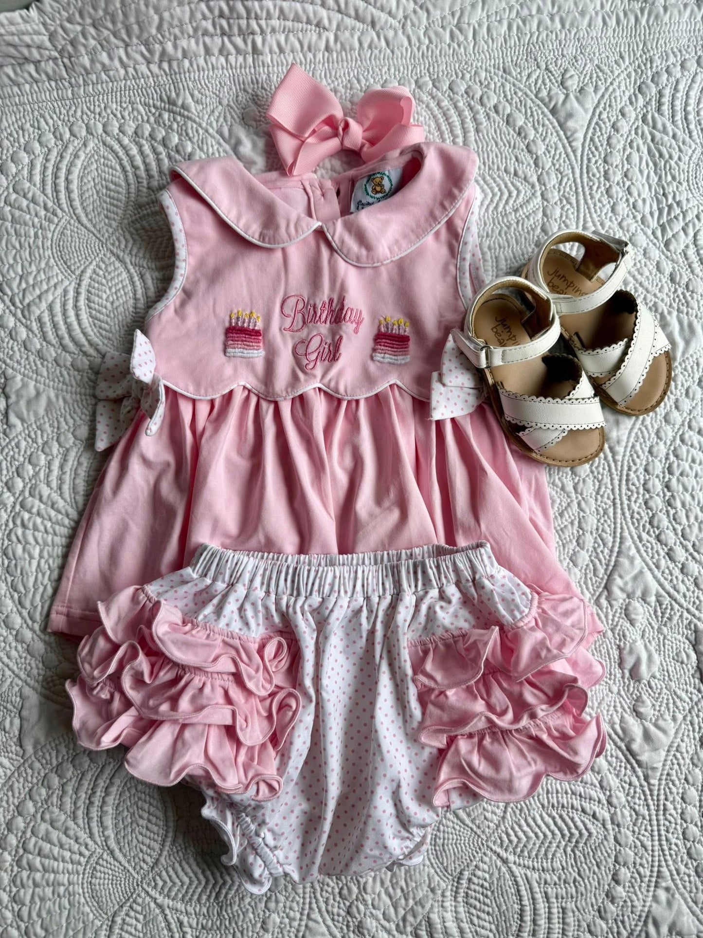 RTS Summer Birthday Girl Diaper Set