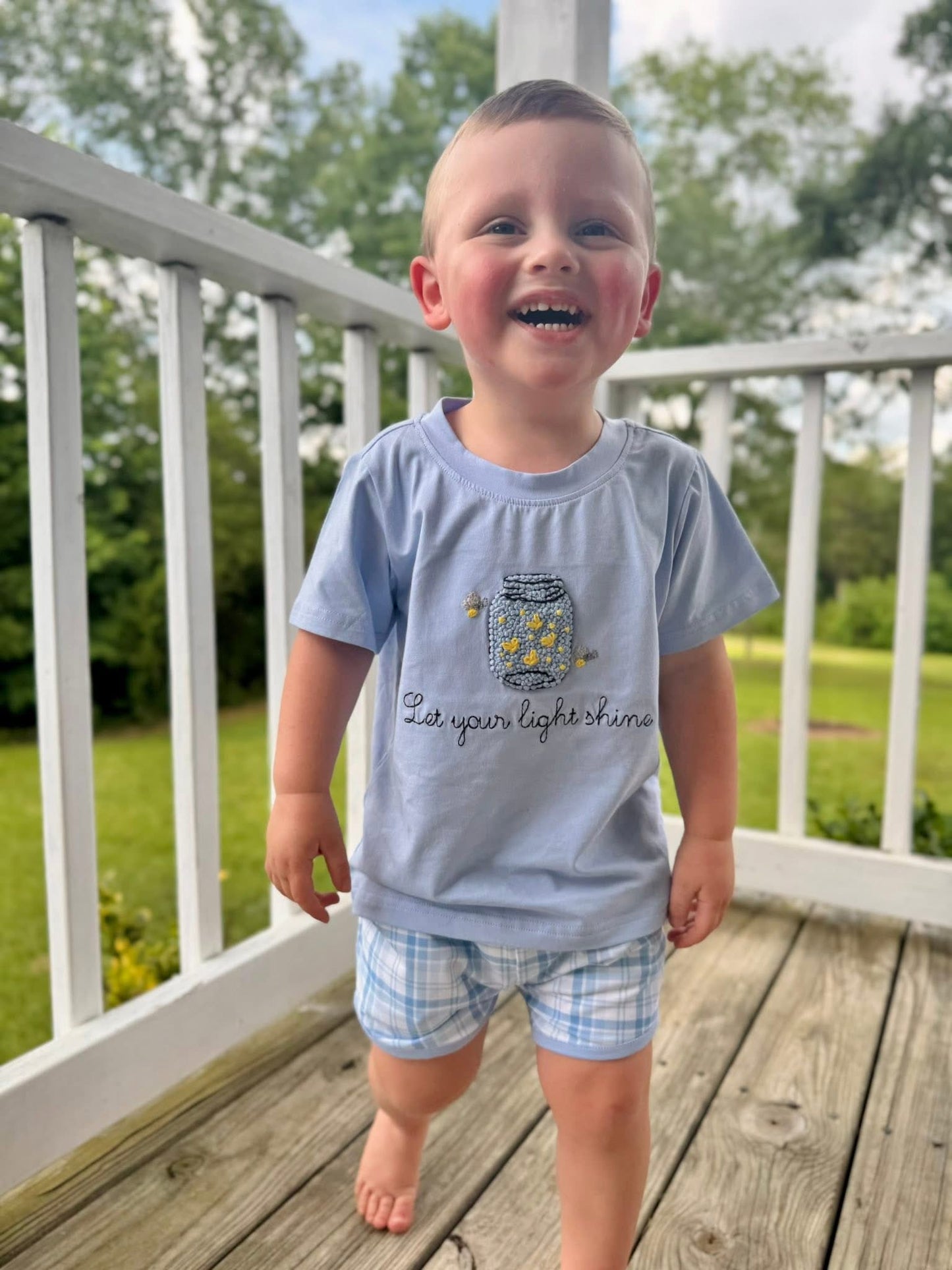 RTS Let Your Light Shine Boy Short Set