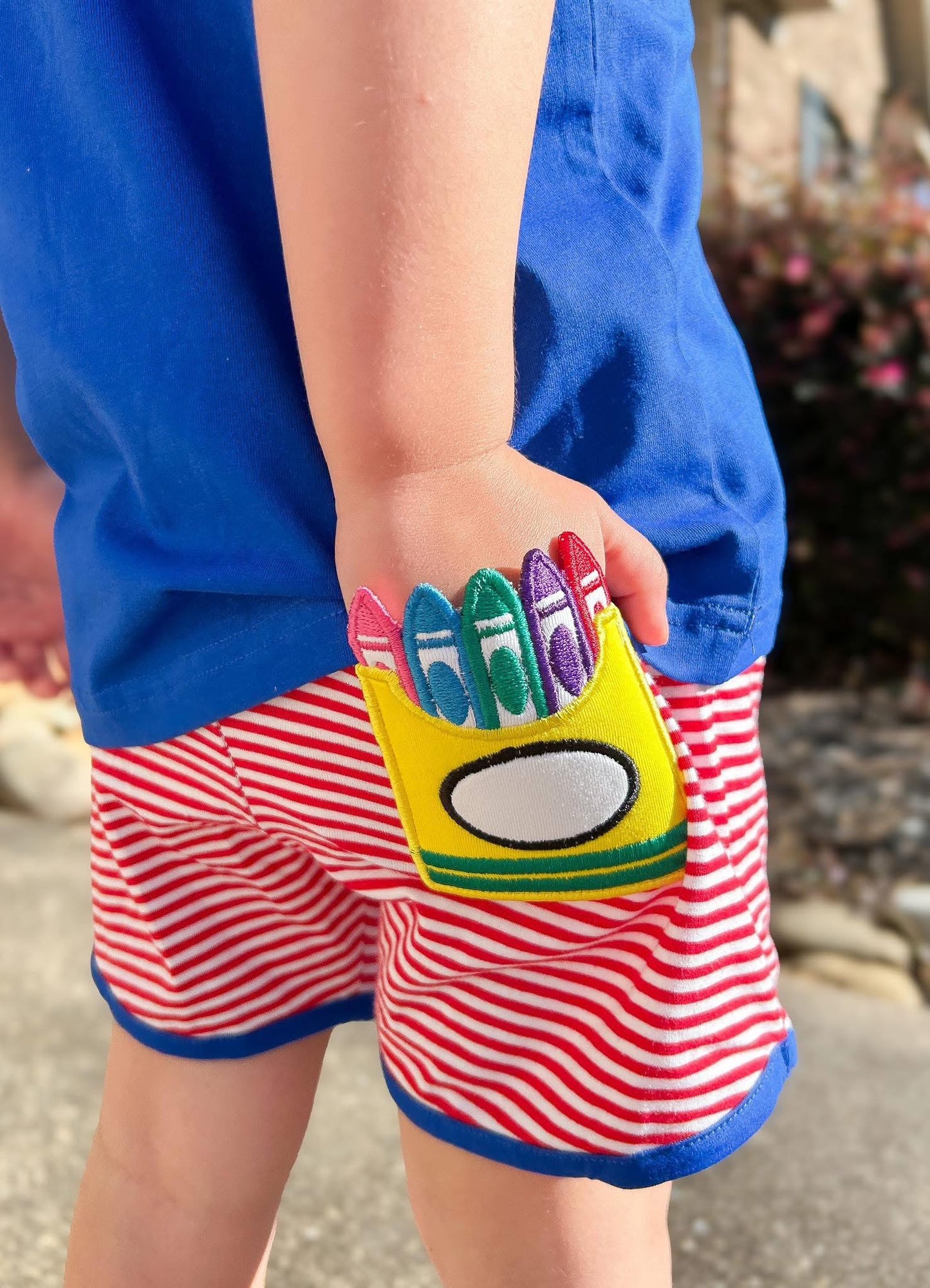 RTS ABC 123 Applique Boy Shorts Set (18m and 6 only)