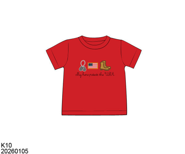 RTS Hero Protects Boy Shirt