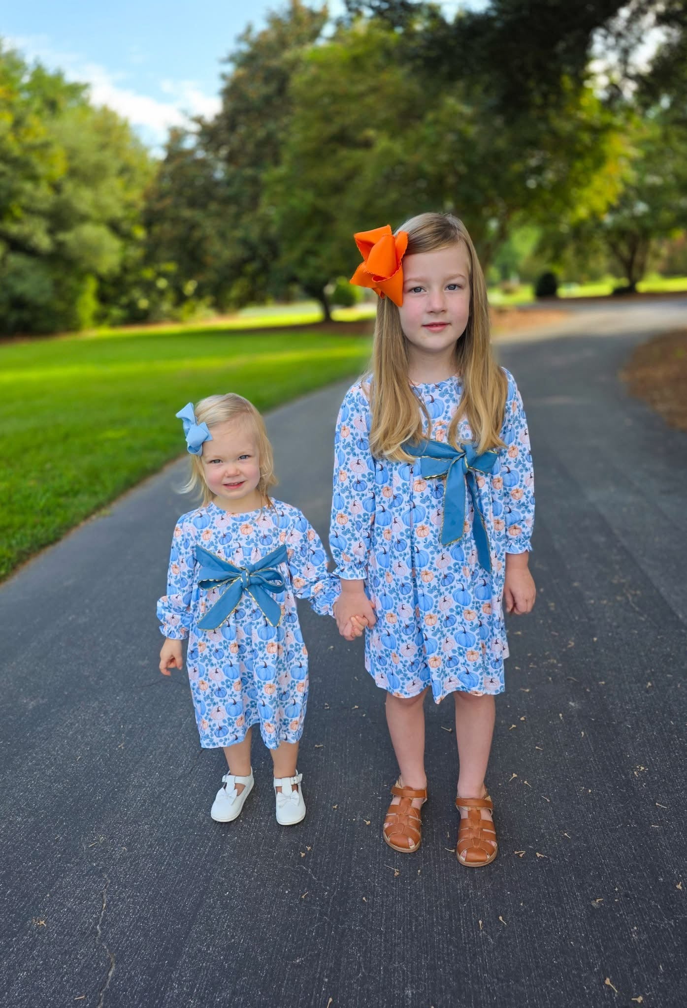 RTS Precious Pumpkins Girl Dress