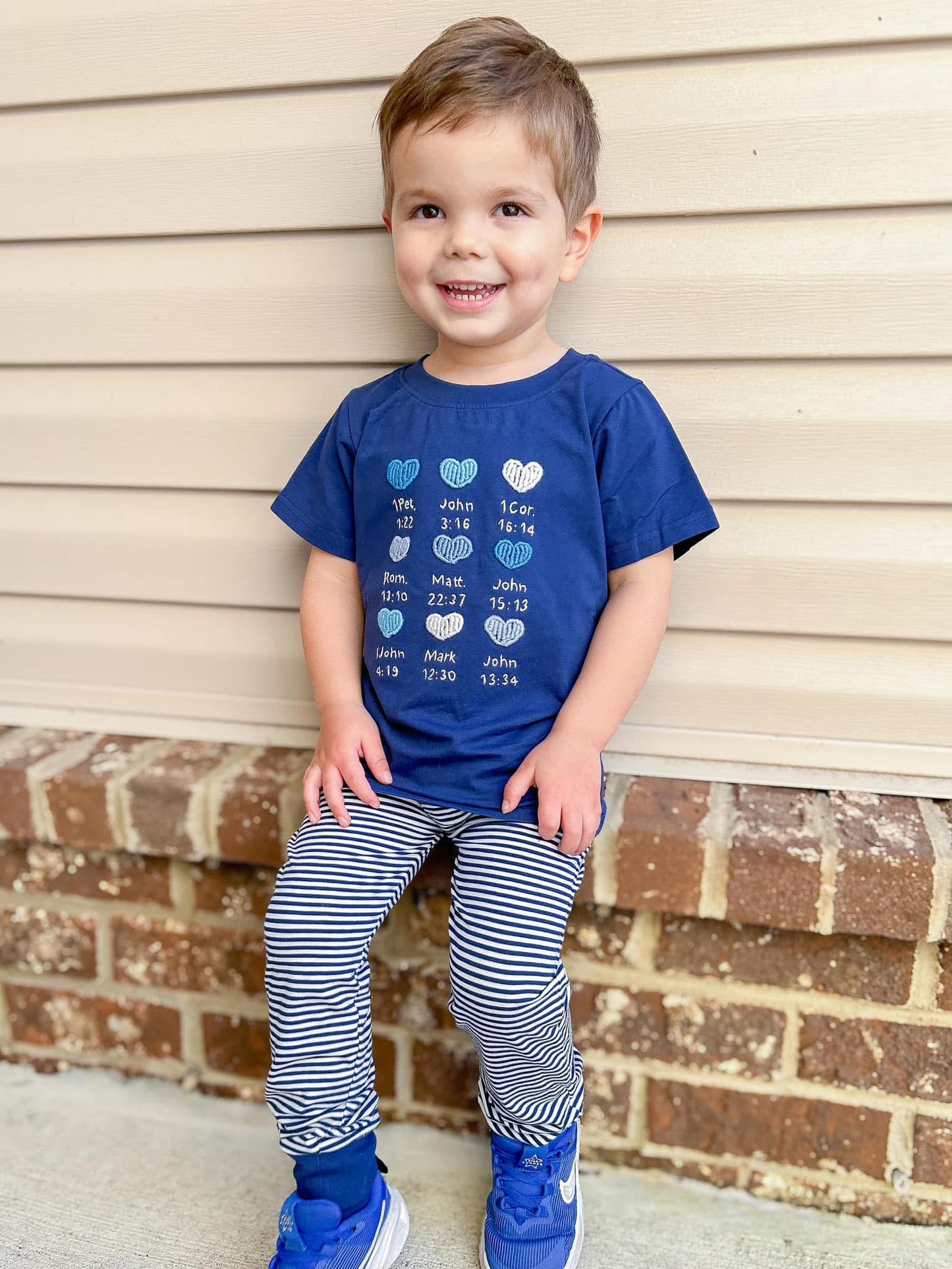 RTS Affirmation Hearts Boy Jogger Set