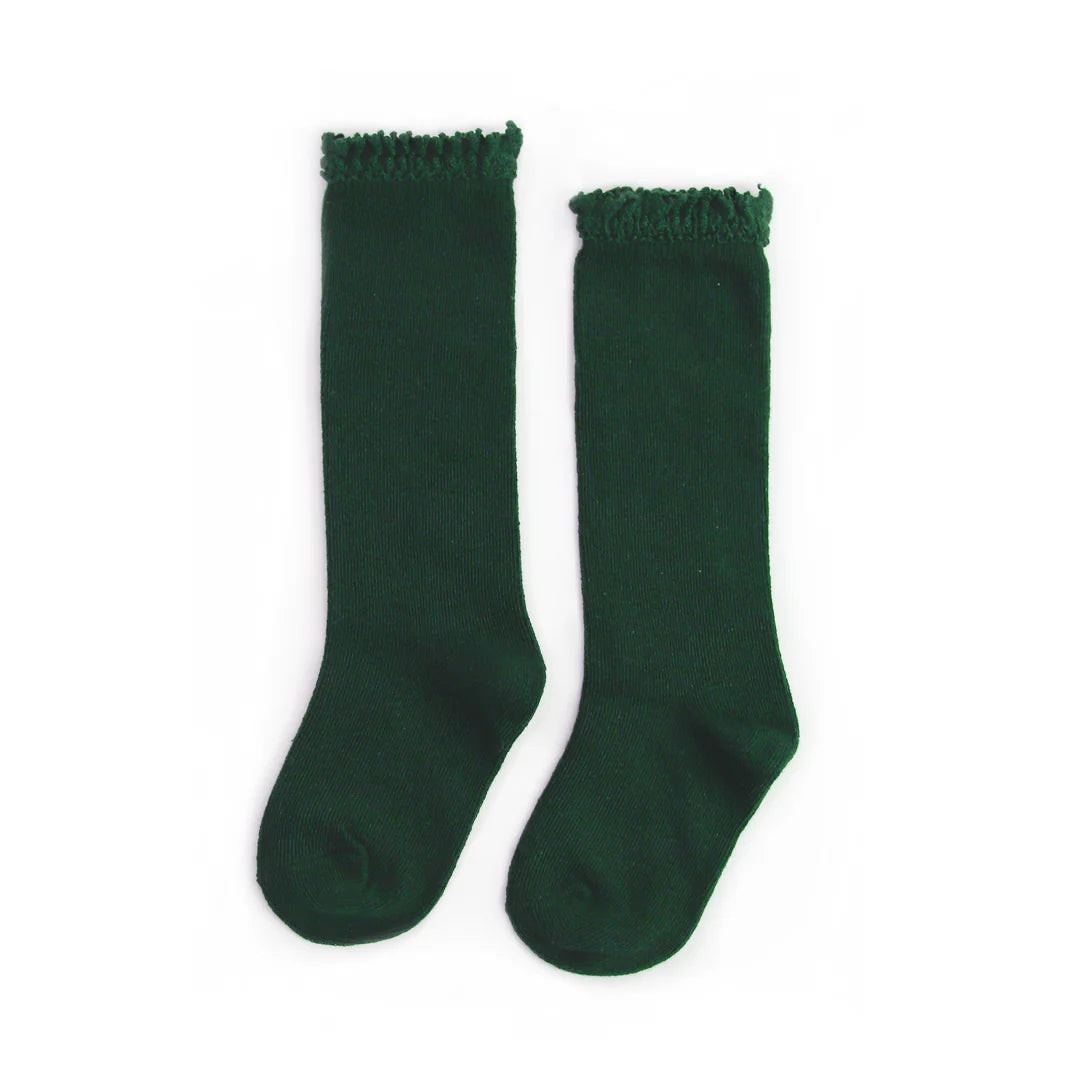 Forrest Lace Top Knee High Socks from Little Stocking Co