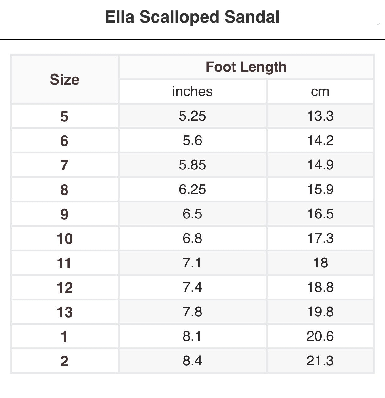 Ella Scalloped Sandal