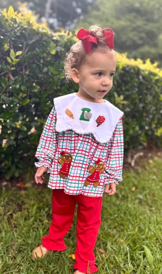 RTS Baked with Love Girl Pant Set (NO MONOGRAM)