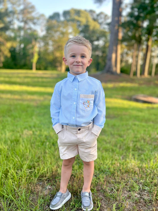 RTS Posh Turkeys Boy Buttondown Set