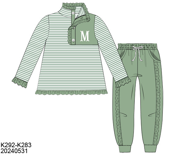 RTS Pullover Girl Jogger Set