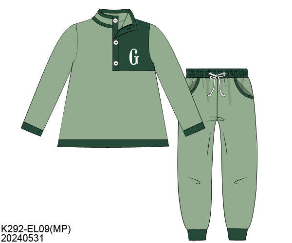 RTS Pullover Boy Jogger Set