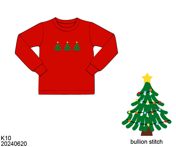 RTS Bullion Christmas Tree Boy Shirt ONLY