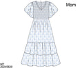 RTS Spring Family Mom Dress (XS only)