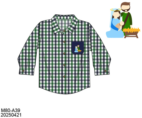RTS Name Him Jesus Boy Button Down