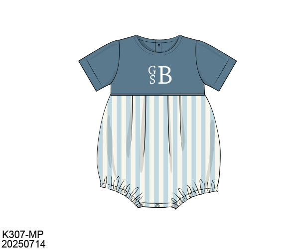 PO41 - Blue Garden Boy Bubble (ETA January to GBS, then to YOU) Mono Optional