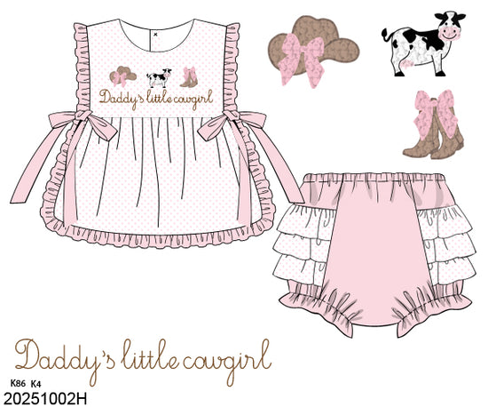 RTS Farm Basics Girl Diaper Set - no mono