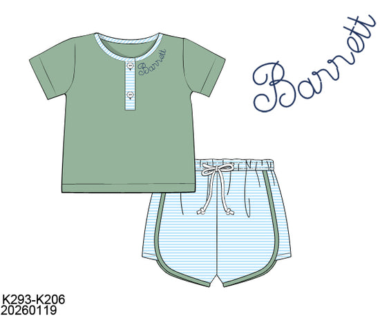 RTS Blushing Petals Boy Short Set - no mono