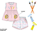 RTS Little Artist Girl Short Set