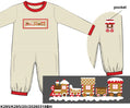 WS PO38 - Peppermint Express Boy Long Romper (ETA Late October to GBS, then to YOU)