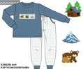 WS PO39 - Little Bear Lodge Boy Jogger Set (ETA November to GBS, then to YOU)