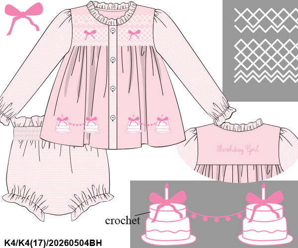 WS PO39 - A Year to Celebrate girl diaper set (ETA Late November to GBS, then to YOU)