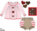 PO40 - Love is Sweet Girl Diaper Set (ETA December to GBS, then to YOU)