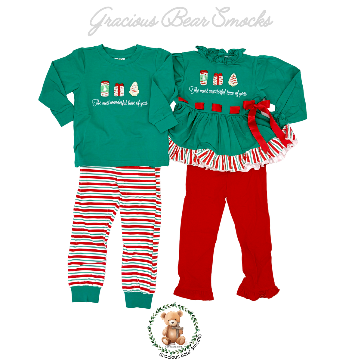 RTS Most Wonderful Time Girl Pants Set