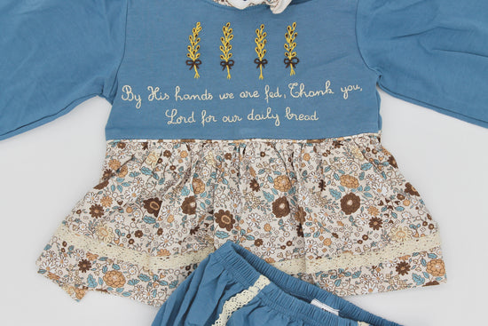 RTS Thank You, Lord Girl Diaper Set
