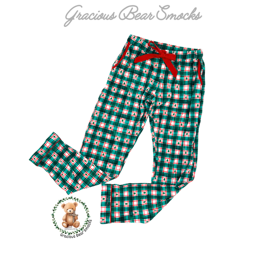 Fireside Family Plaid Adult Unisex Loungewear