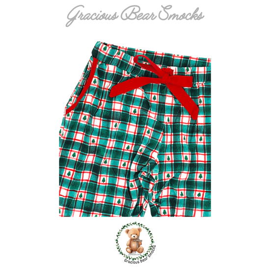 Fireside Family Plaid Adult Unisex Loungewear