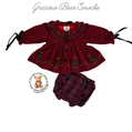 RTS Pearls & Pines Girl Diaper Set