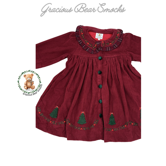 RTS Pearls & Pines Girl Dress
