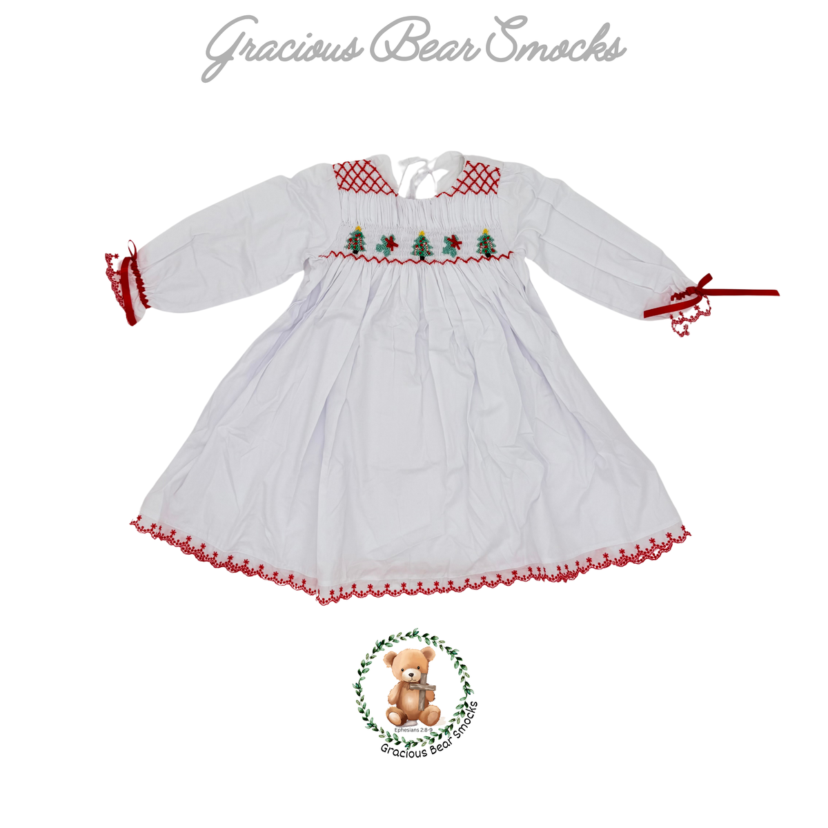 RTS Holiday Heirloom Girl Dress