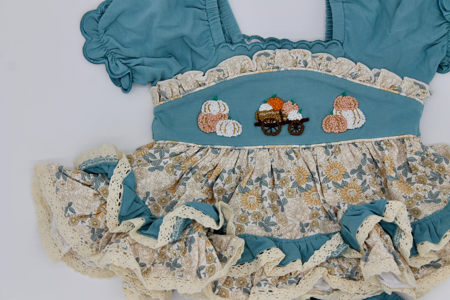 RTS Pumpkin Patch Cutie Girl Diaper Set