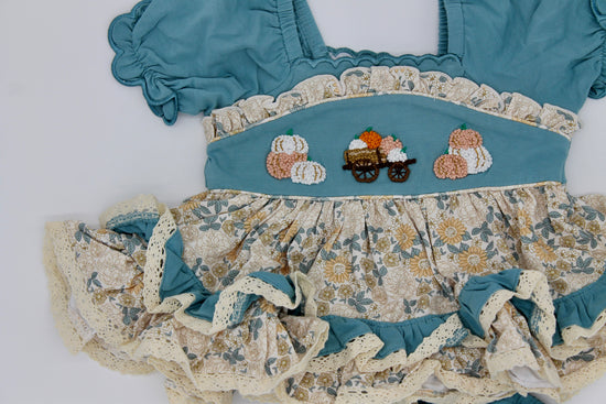 RTS Pumpkin Patch Cutie Girl Diaper Set