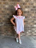 RTS Smocked Birthday Fun Girl Shorts Set