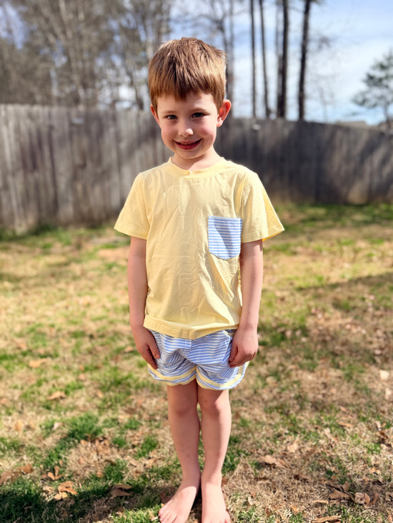 RTS Spring Blues Boy Short Set