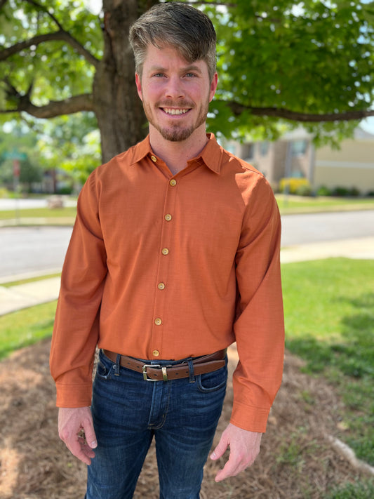 RTS Harvest Family Dad Button Down