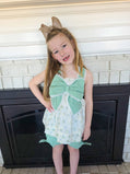 RTS Butterflys and Flowers Girl Shorts Set