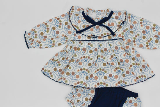 RTS Quiet Fields Girl Diaper Set