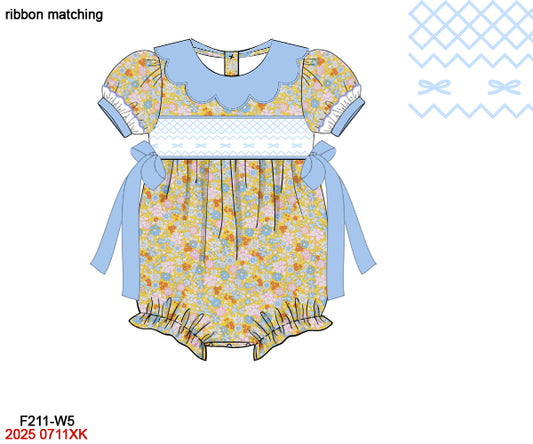 PO29 - Gingham & Floral Girl Bubble (ETA February to GBS, then to YOU)