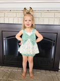 RTS Butterflys and Flowers Girl Diaper Set