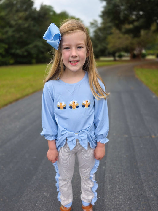 RTS Bullion Stitch Turkey Girl Jogger Set