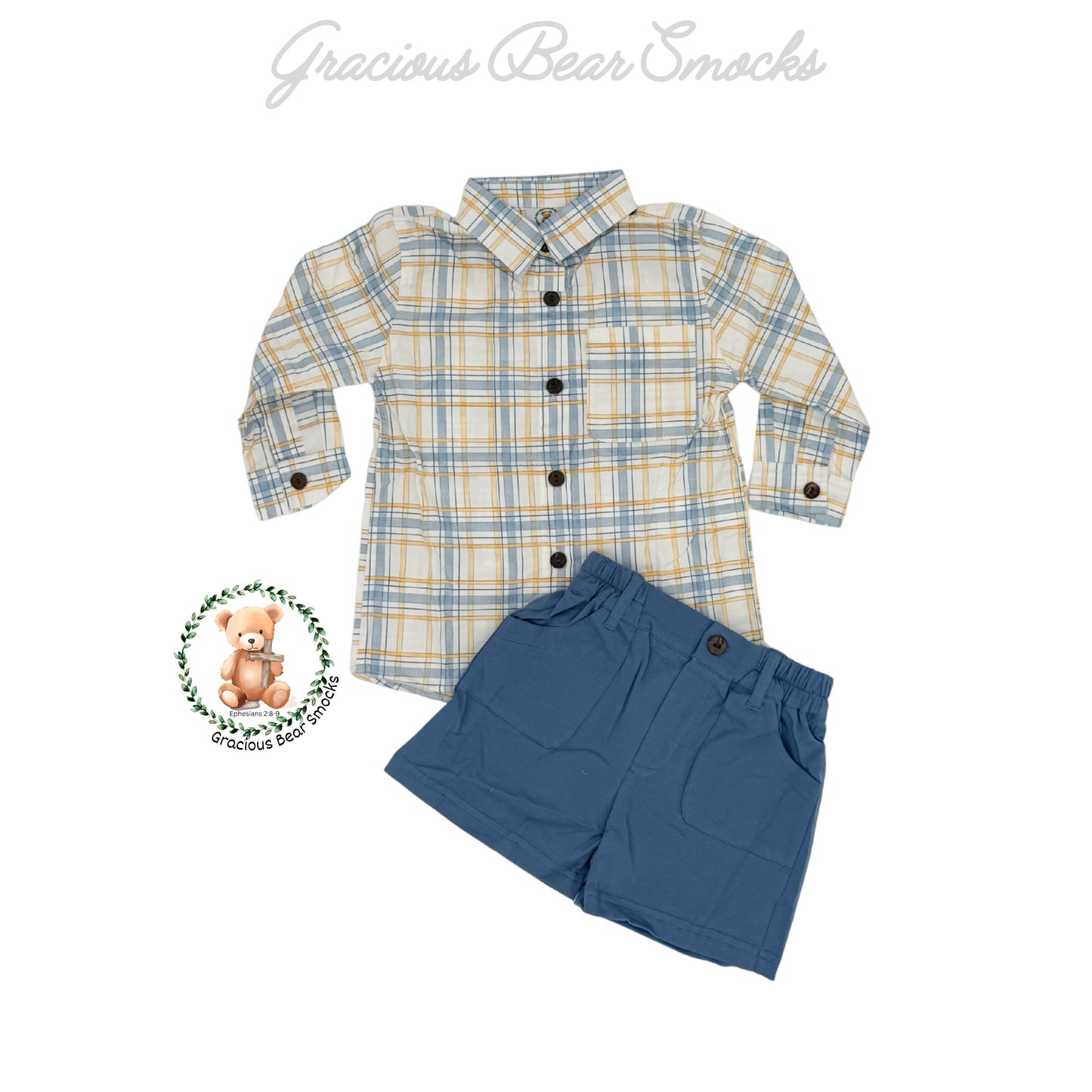 RTS Maple & Moss Boy Shorts Set