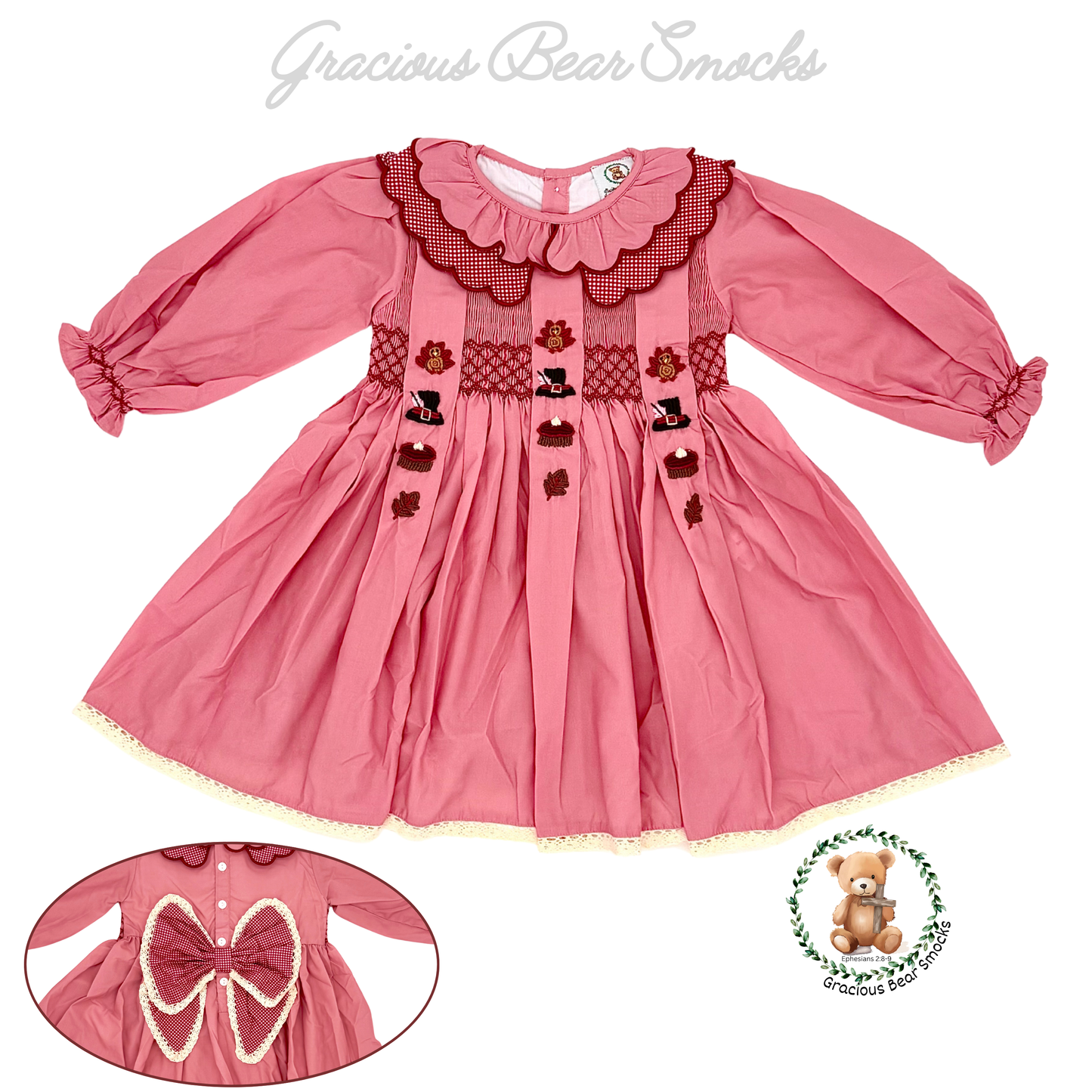 RTS Gather & Give Thanks Girl Dress